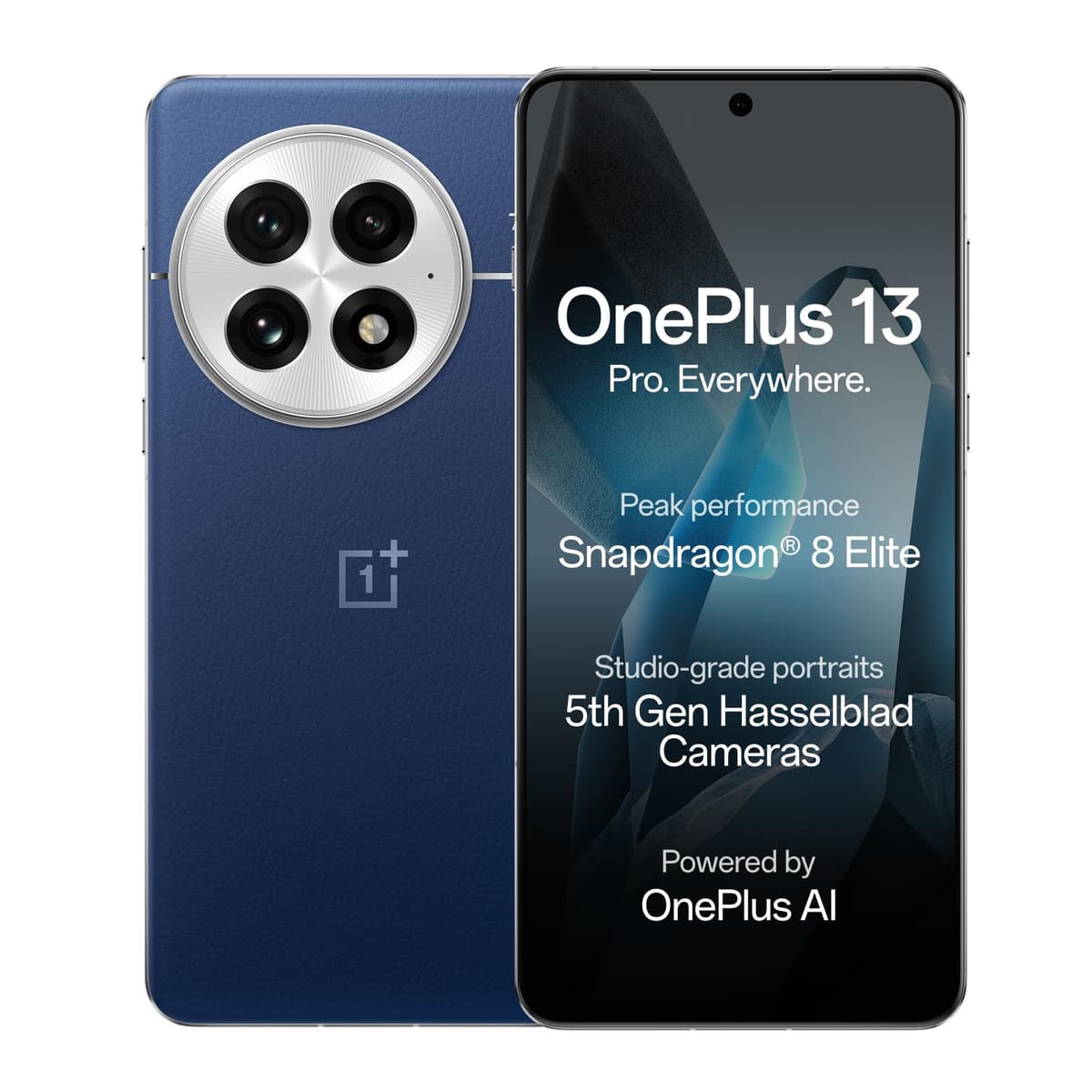 OnePlus 13 | Smarter with OnePlus AI | Lifetime Display Warranty |12GB RAM 256GB Storage Midnight Ocean | Official Smartphone for BGMS 2025 - image 1