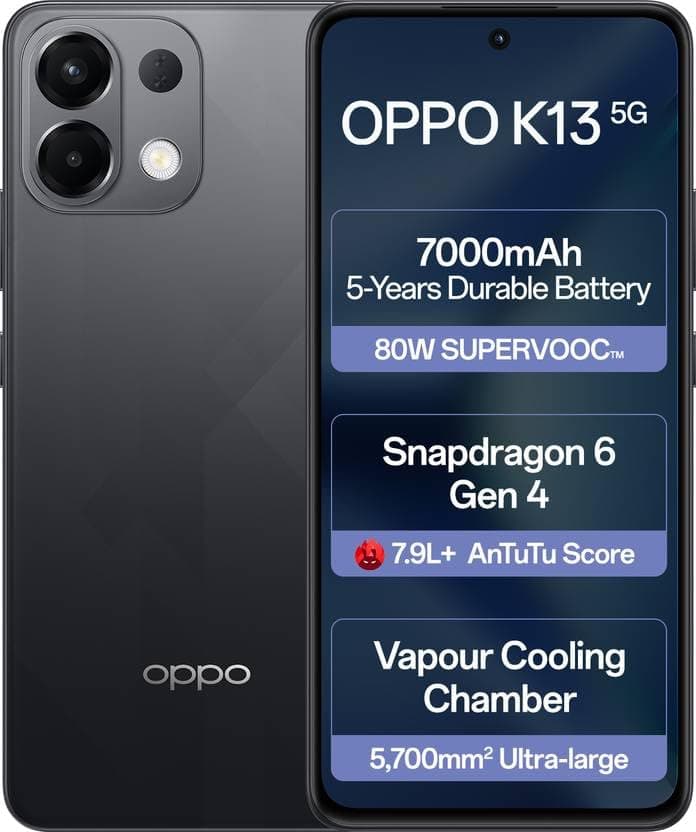 OPPO K13 5G 8GB 128GB Prism Black