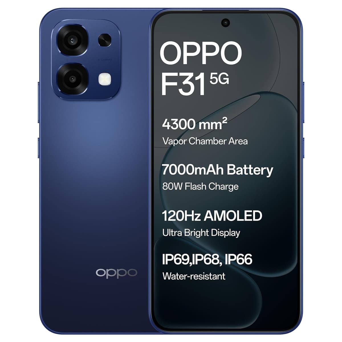 Oppo F31 5G Midnight Blue 8GB 128GB