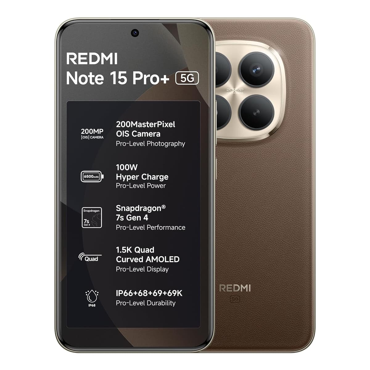 Redmi Note 15 Pro Plus 5G 8GB 256GB Coffee Mocha