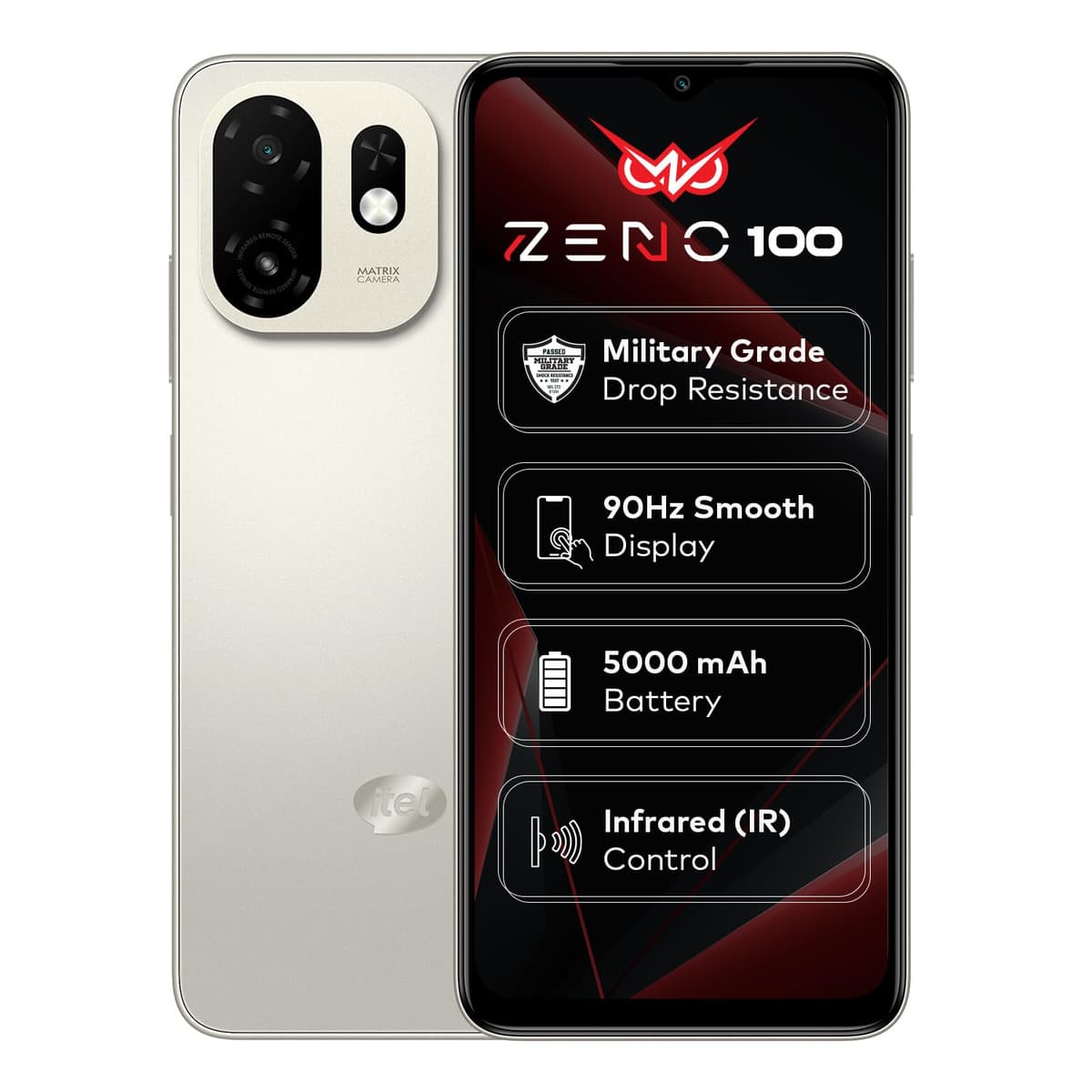 Itel Zeno 100 64GB Titanium Gold