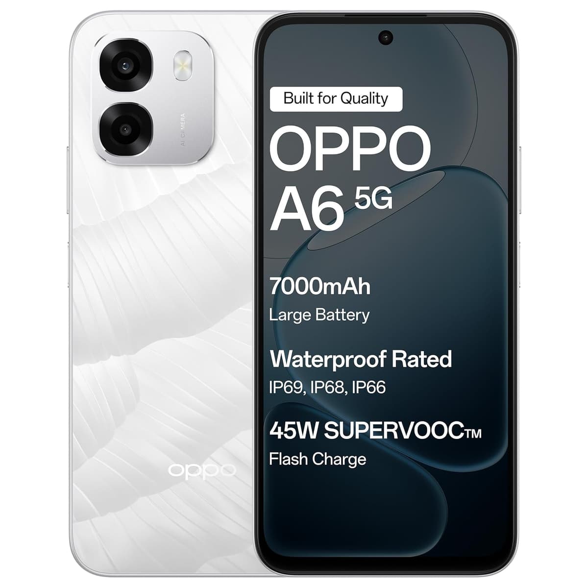 Oppo A6 5G 128GB Ice White