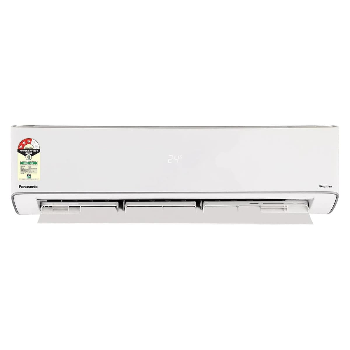 Panasonic EU 8 in1 Convertible 2Ton 3Star Inverter Split AC(100% Copper Condenser,CS/CU-EU24CKY3F),PM 0.1 Filter,55°C Tested,Ag Clean Filter,4 Way Swing,High CFM Airflow & Eco Tough Outdoor,2026 Model