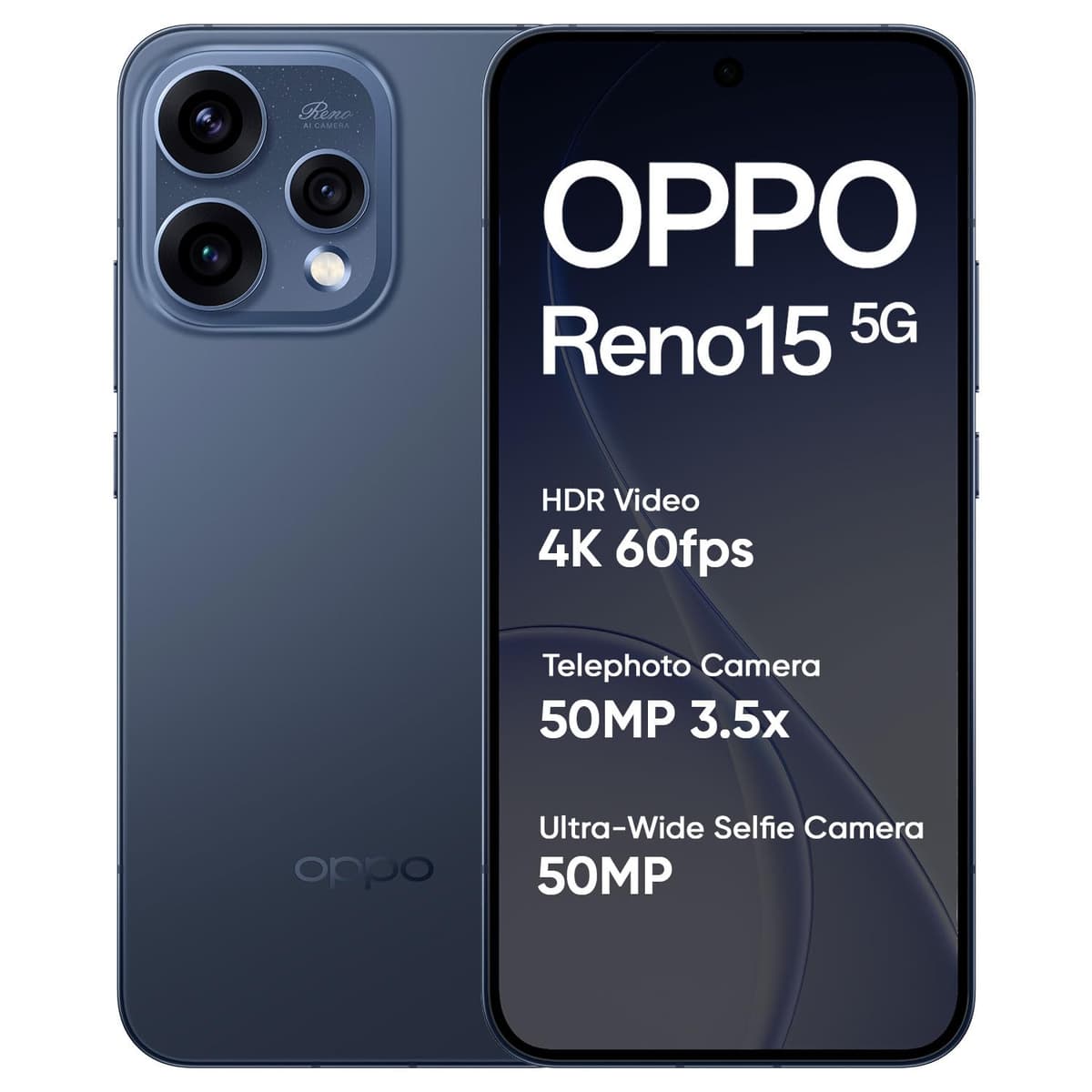 OPPO Reno15 5G 512GB Twilight Blue